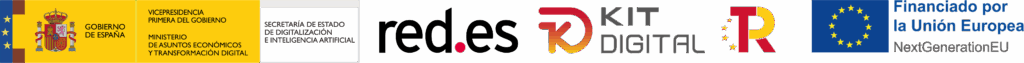 banner de red.es pertenecientes al kit digital de Acelera Pyme